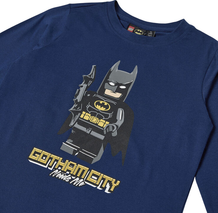 LEGO kidswear-LEGO børnetøj LWTANO 605 - T-SHIRT L/S Dark blue