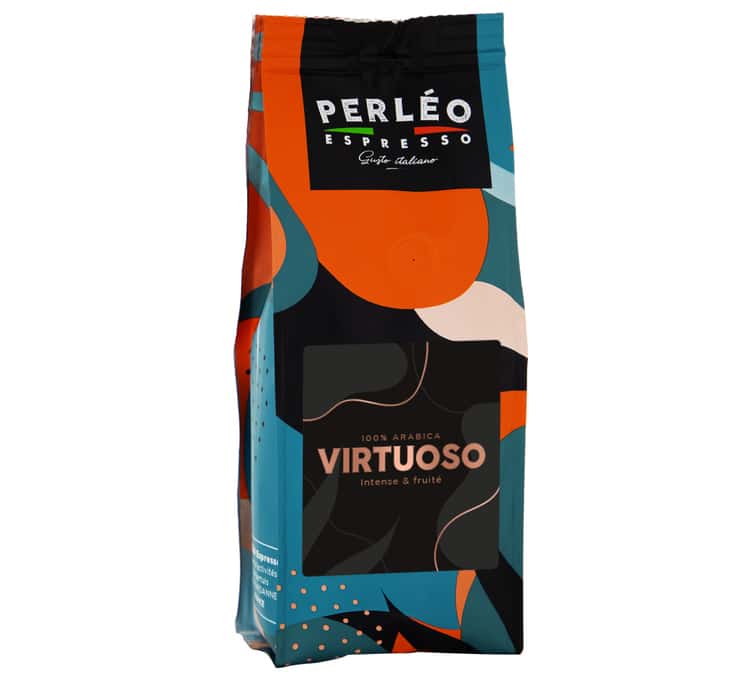 1 kg Cafés en grain Virtuoso - Perléo Espresso