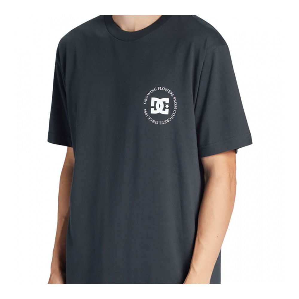 DC Shoes CONCRETE - Tee-shirt Homme pirate black