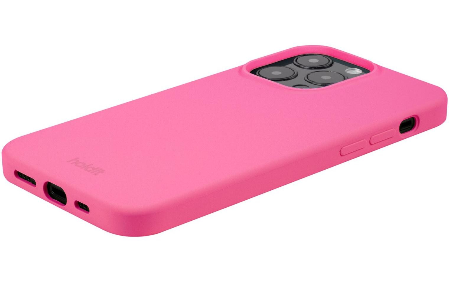 Back Cover Silicone iPhone 15 Pro Max PinkModerne Handyhülle aus ultradünnem und griffigem Silikon für das Apple iPhone 15 Pro Max