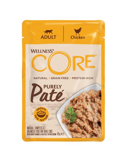 Wellness Core Purely Pate - Kattenvoer - Kip 85 g