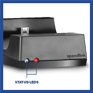 SPEEDLINK JAZZ USB Charger - for PS4, black