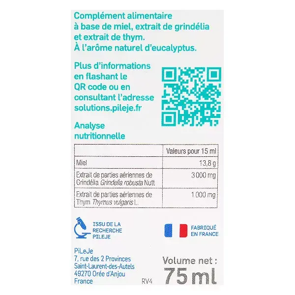 Xarope Pileje Azéol 75ml