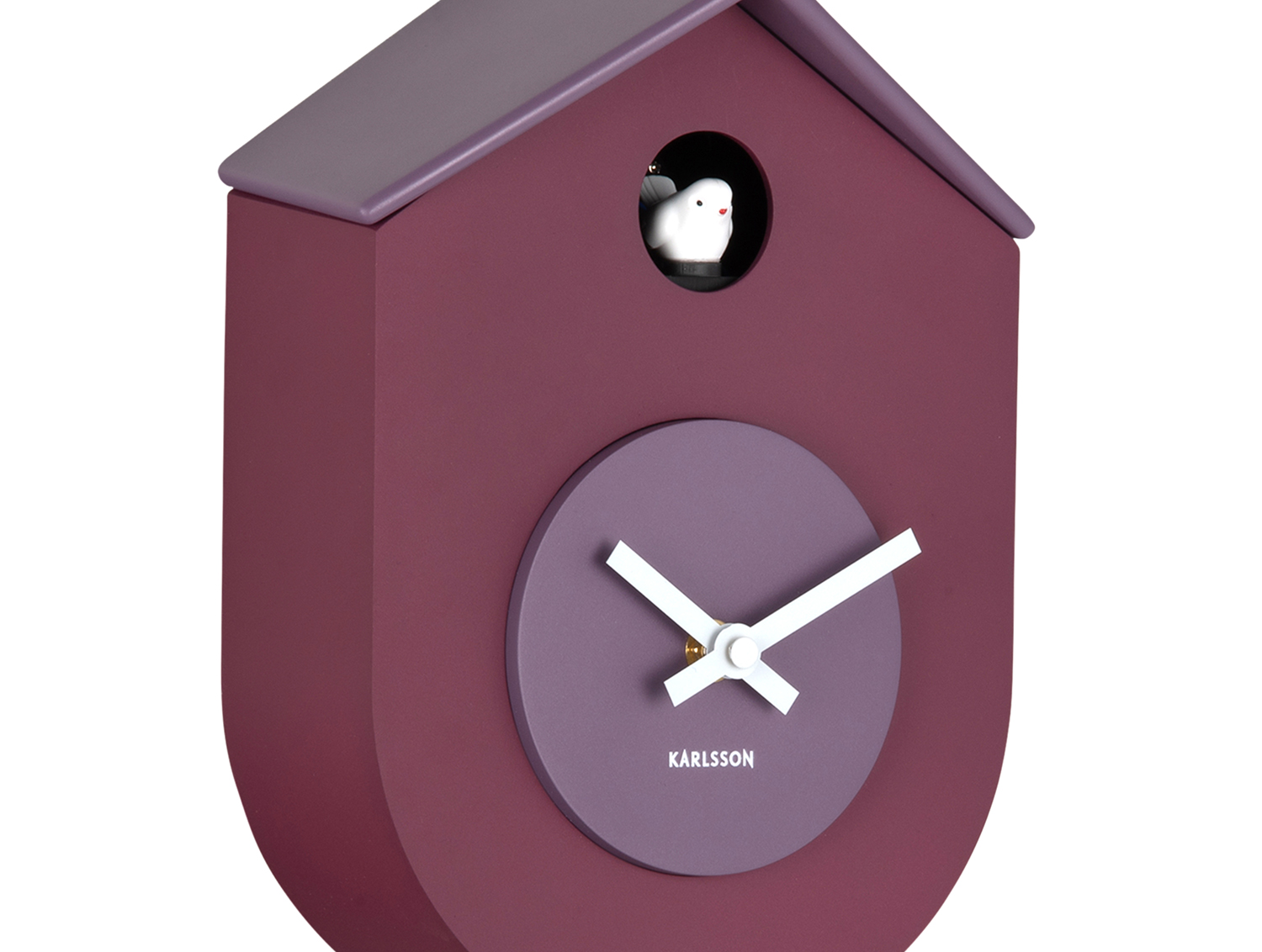 Wandklok Grato Cuckoo - Paars