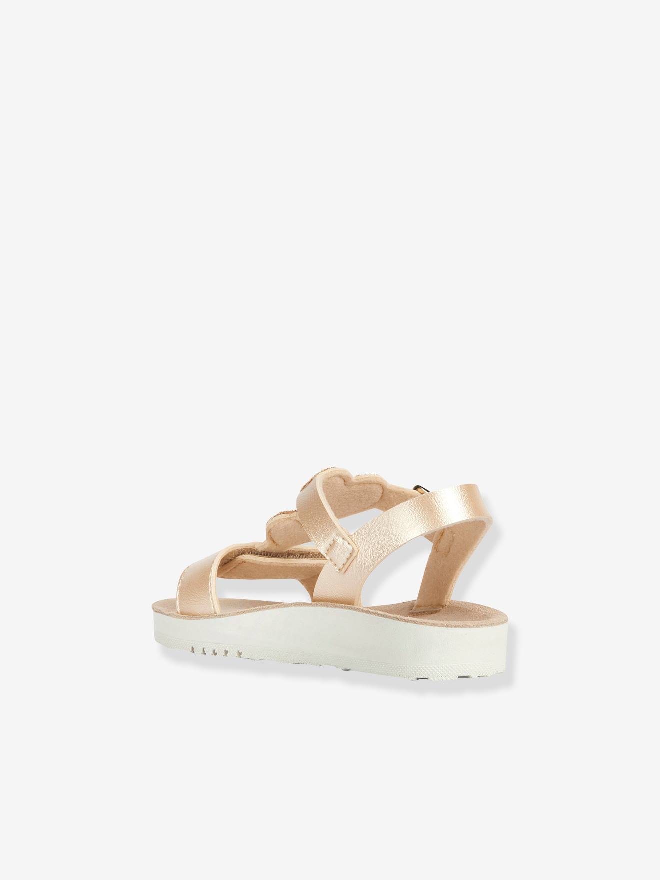Sandálias infantis Geox® Costarei Girl, douradas
