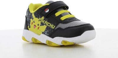 Pokémon Blinkende Sneakers, Black/Light Grey