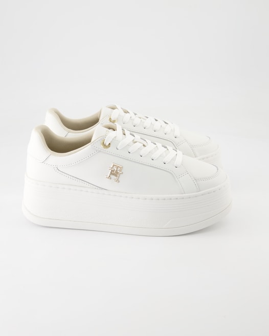 Tommy Hilfiger TH Platform Sneaker Sneaker in Weiß