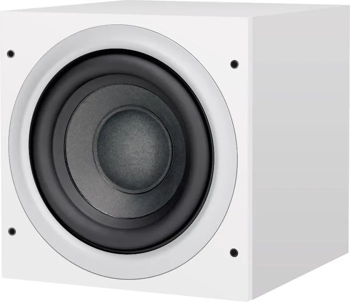 B&W ASW608 Blanc Caissons de basses