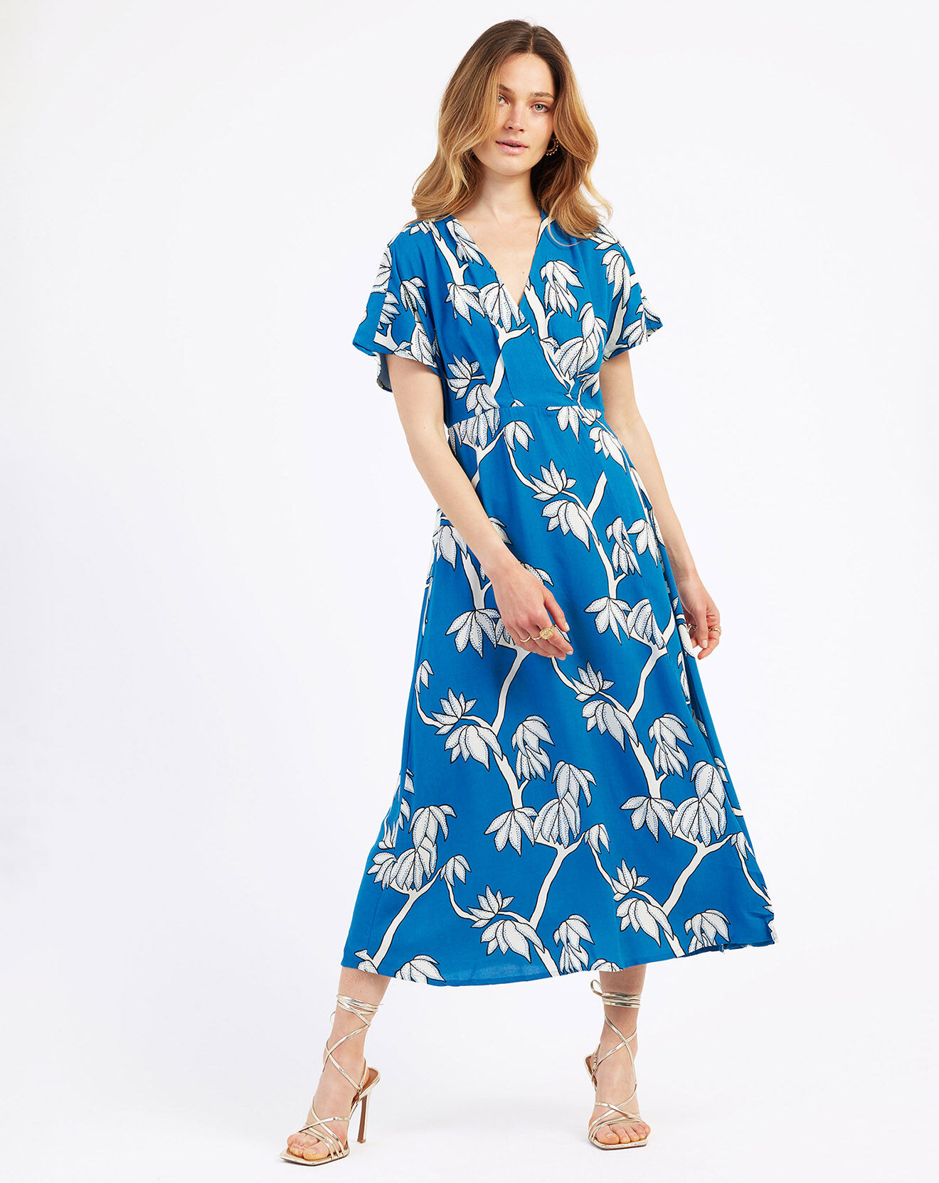 An'ge Robe Ozaka bleu canard