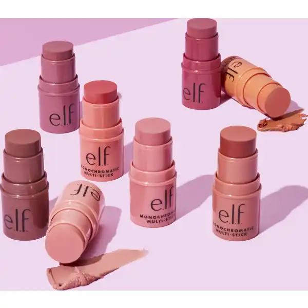 Monochromatic Multi Stick Glistening Peach