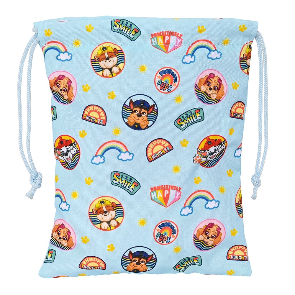 Saquito Merienda Patrulla Canina 25x20