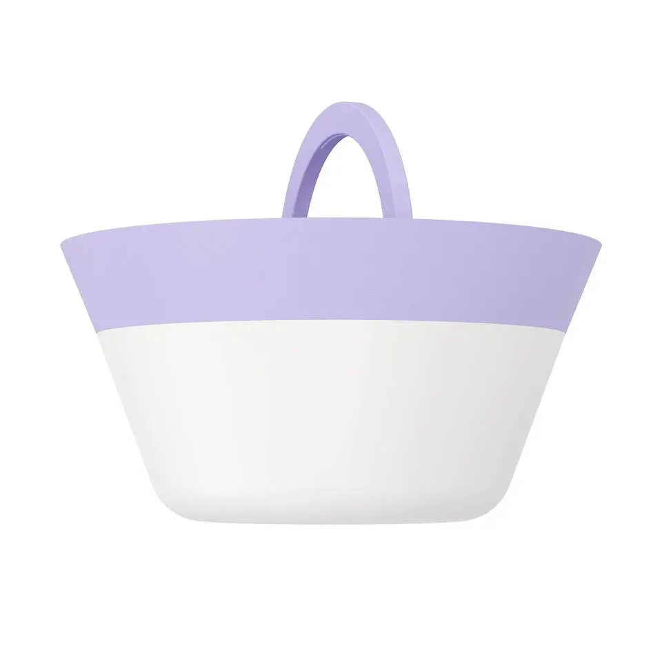 EGLO Meggiano Tafellamp - 32 cm - Lila/Wit