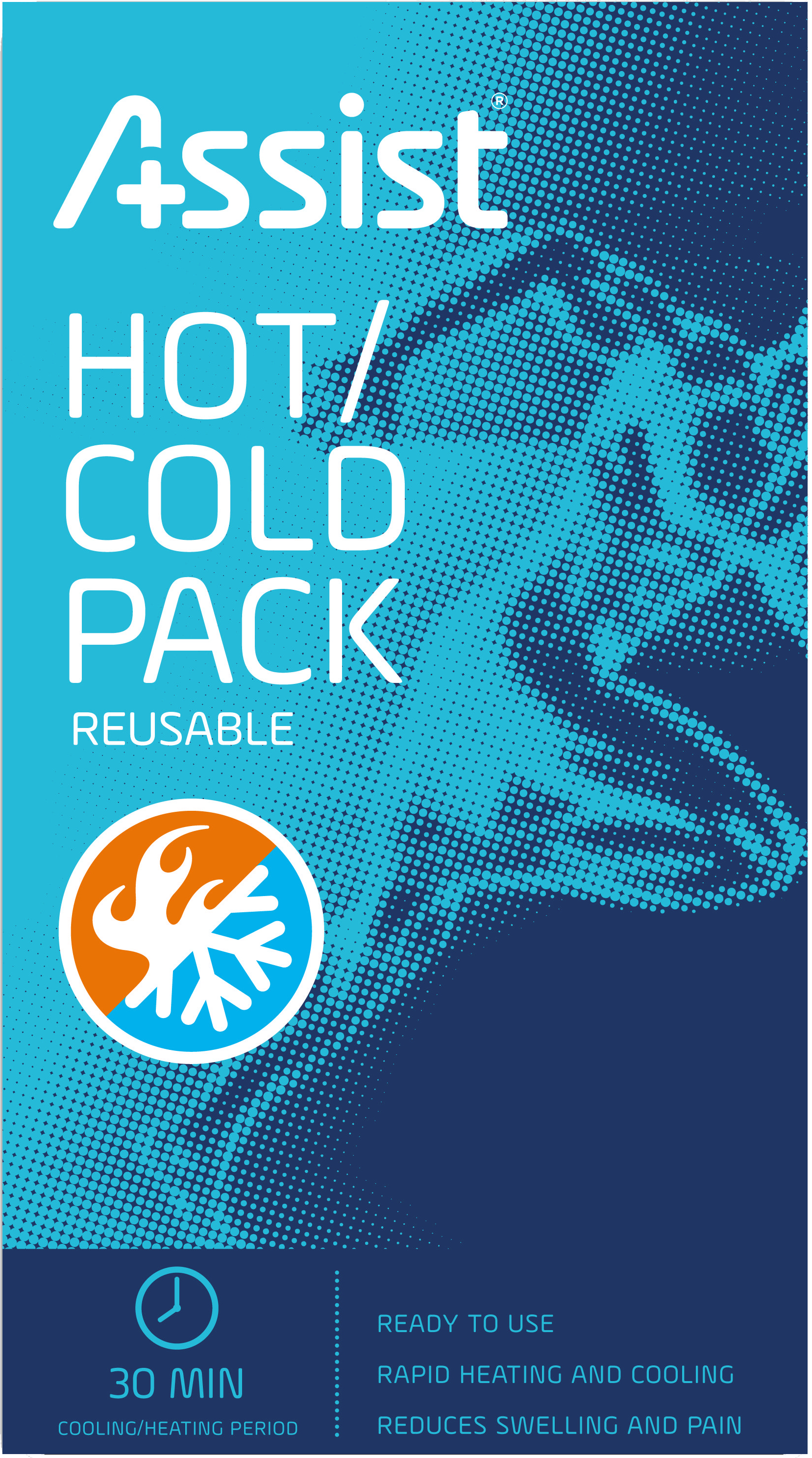 Hot/Cold Pack Reusable  Ass