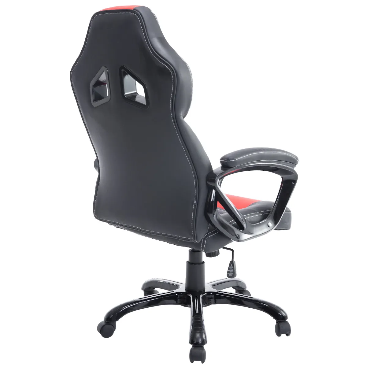 Decoshop26 Fauteuil Gaming - Noir Rouge