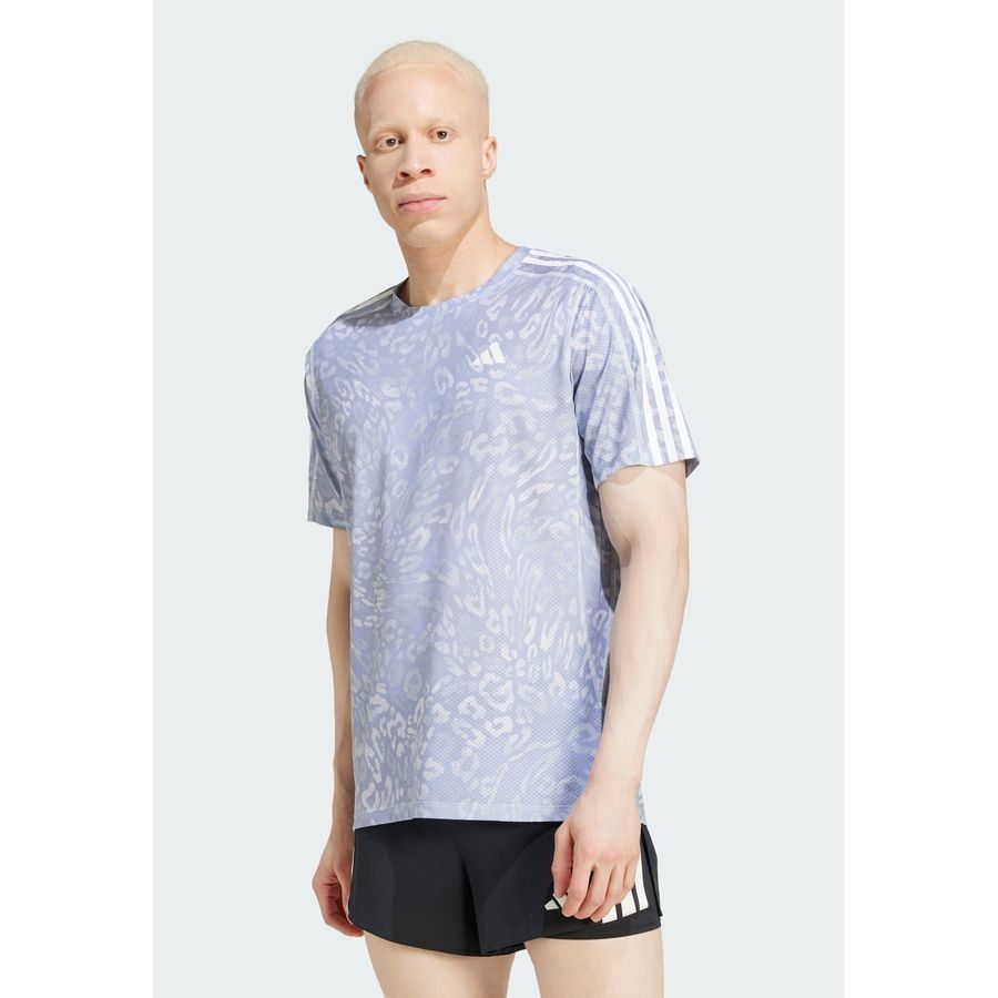 Adidas T-shirt 3 bandes Own The Run CLIMACOOL