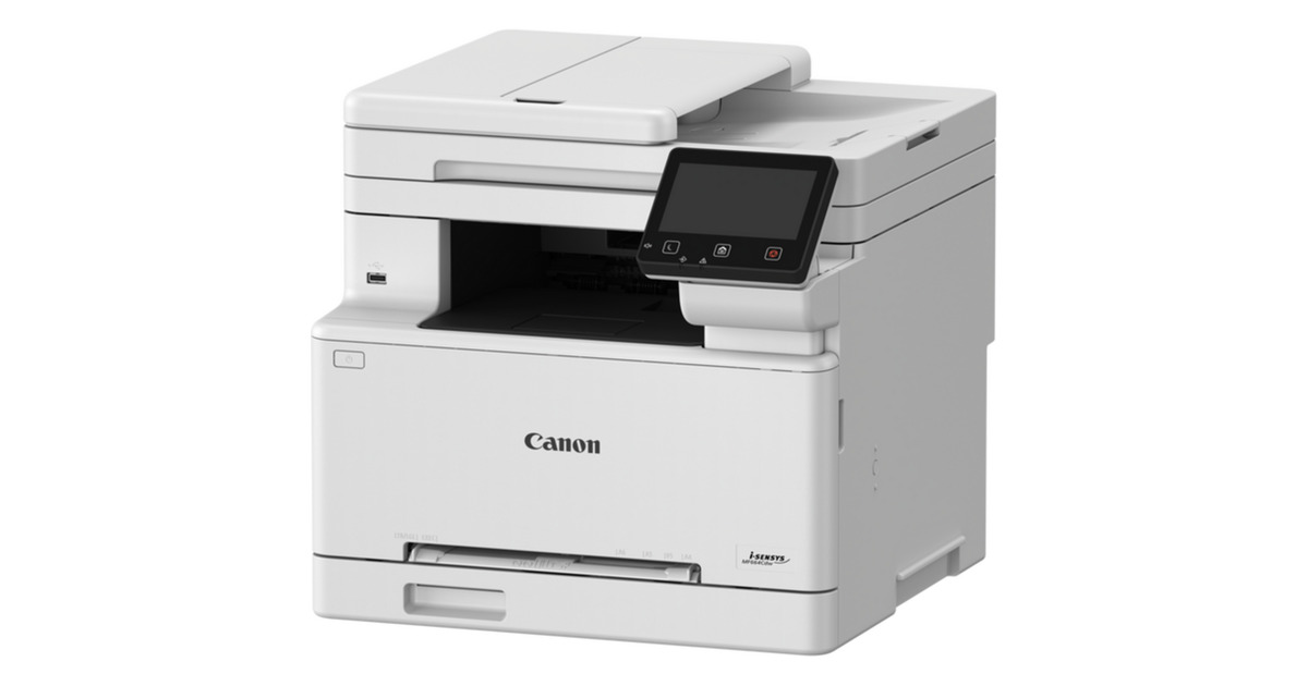 Canoni-SENSYS MF664Cdw all-in-one kleurenlaserprinter  (Grijs/zwart, Kopie, Scan, USB, LAN, WLAN)