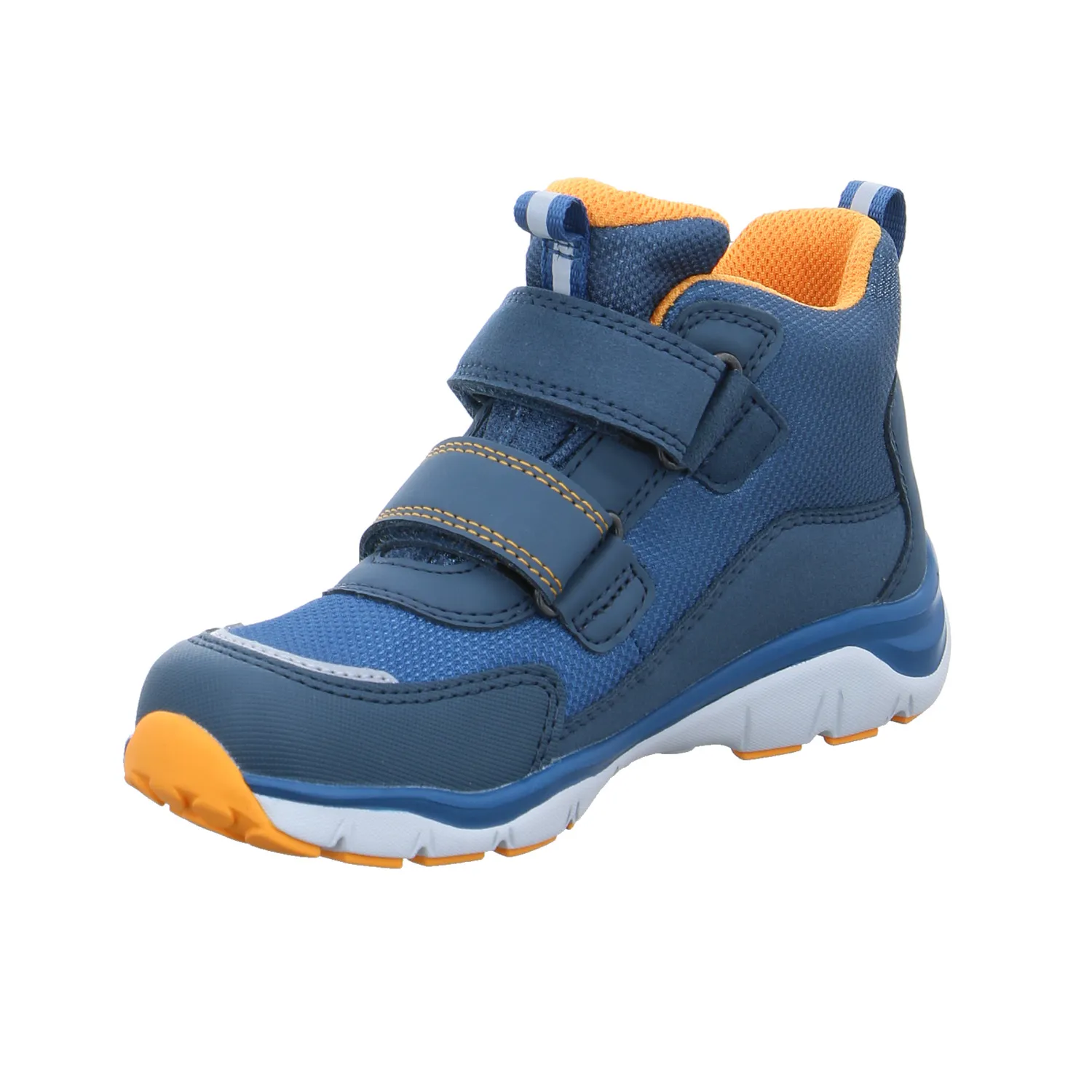 SUPERFIT Kleinkinder-Sport -Halbschuh Blau Textil  Sneaker