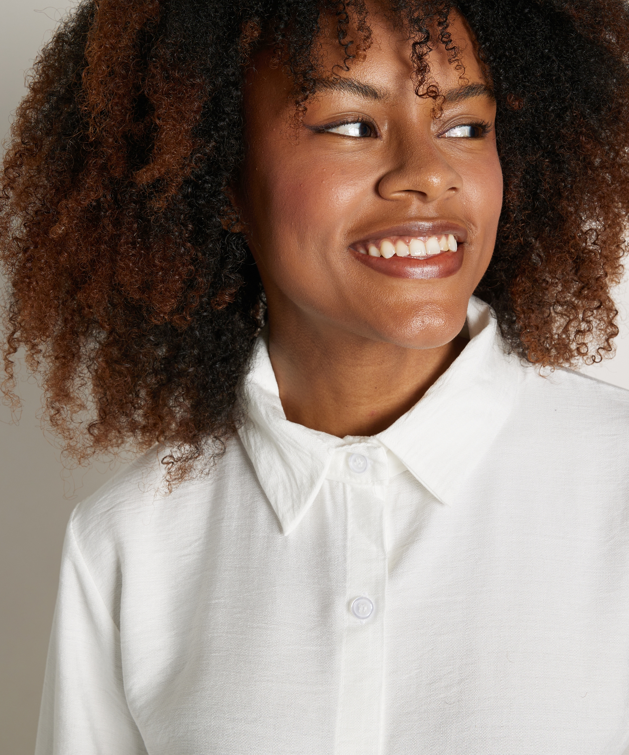 set: lange blouse met broek