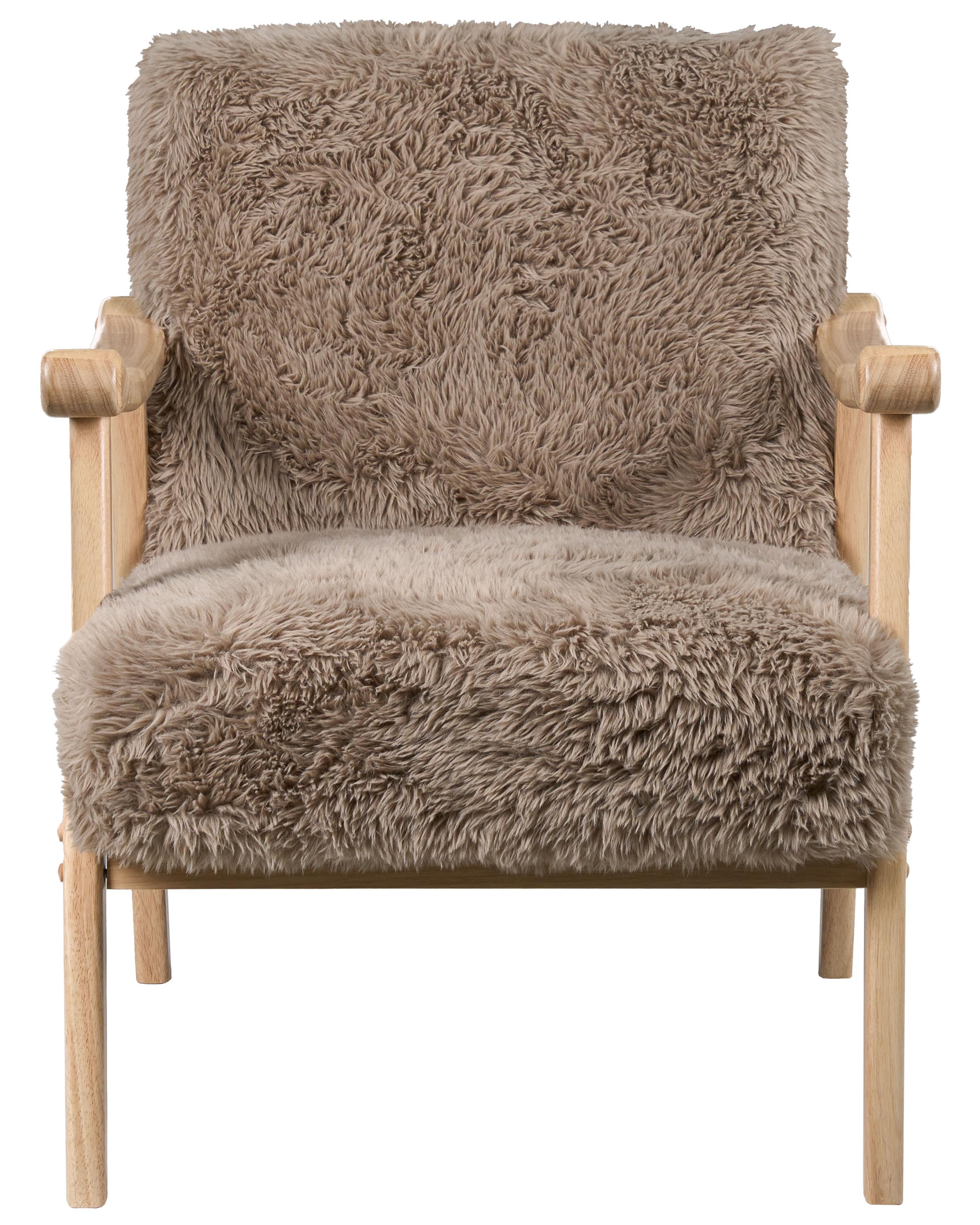 Fauteuil LEKNES Nepbont Taupe
