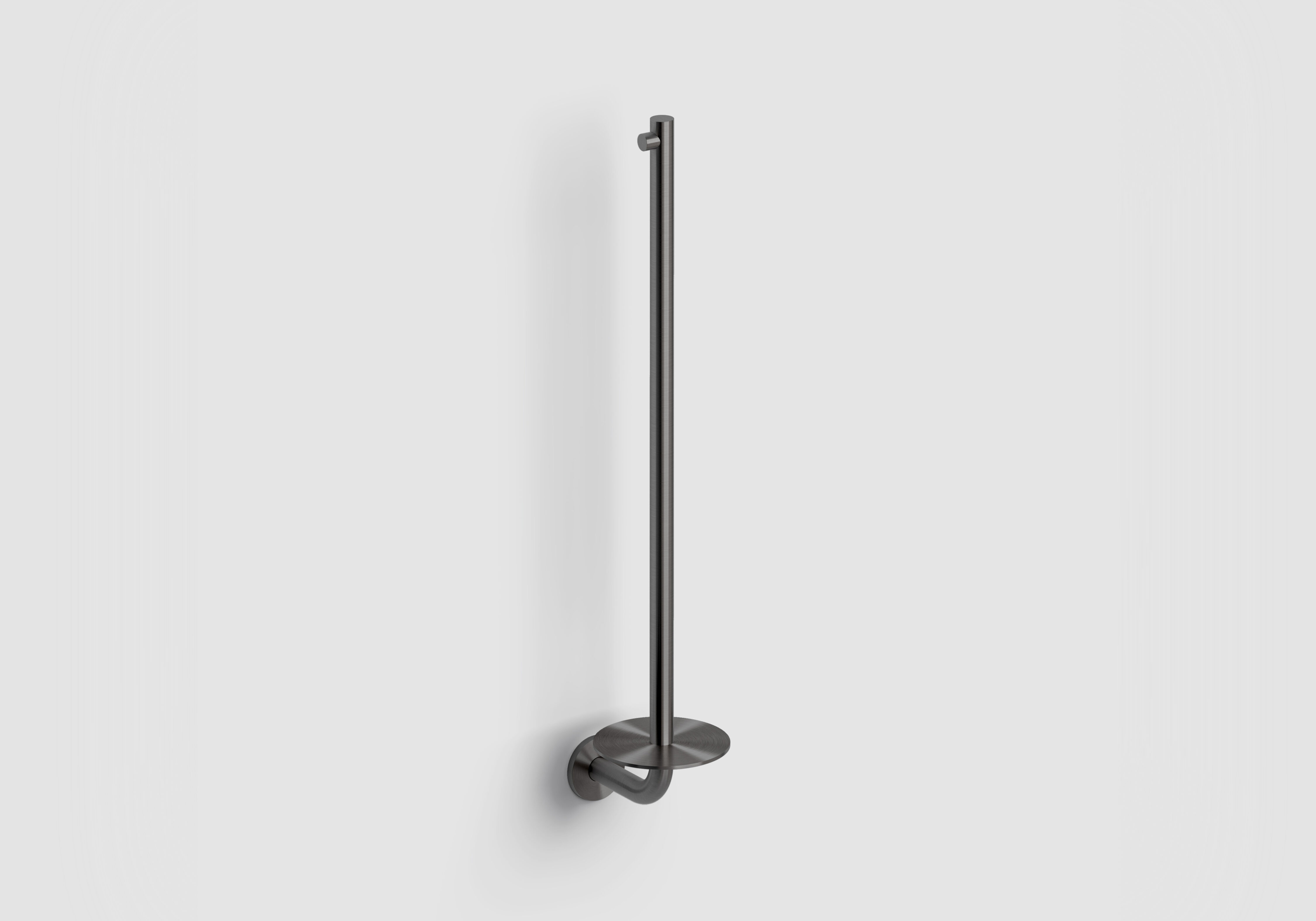 Clou Kaldur dubbele reserve rolhouder gunmetal geborsteld
