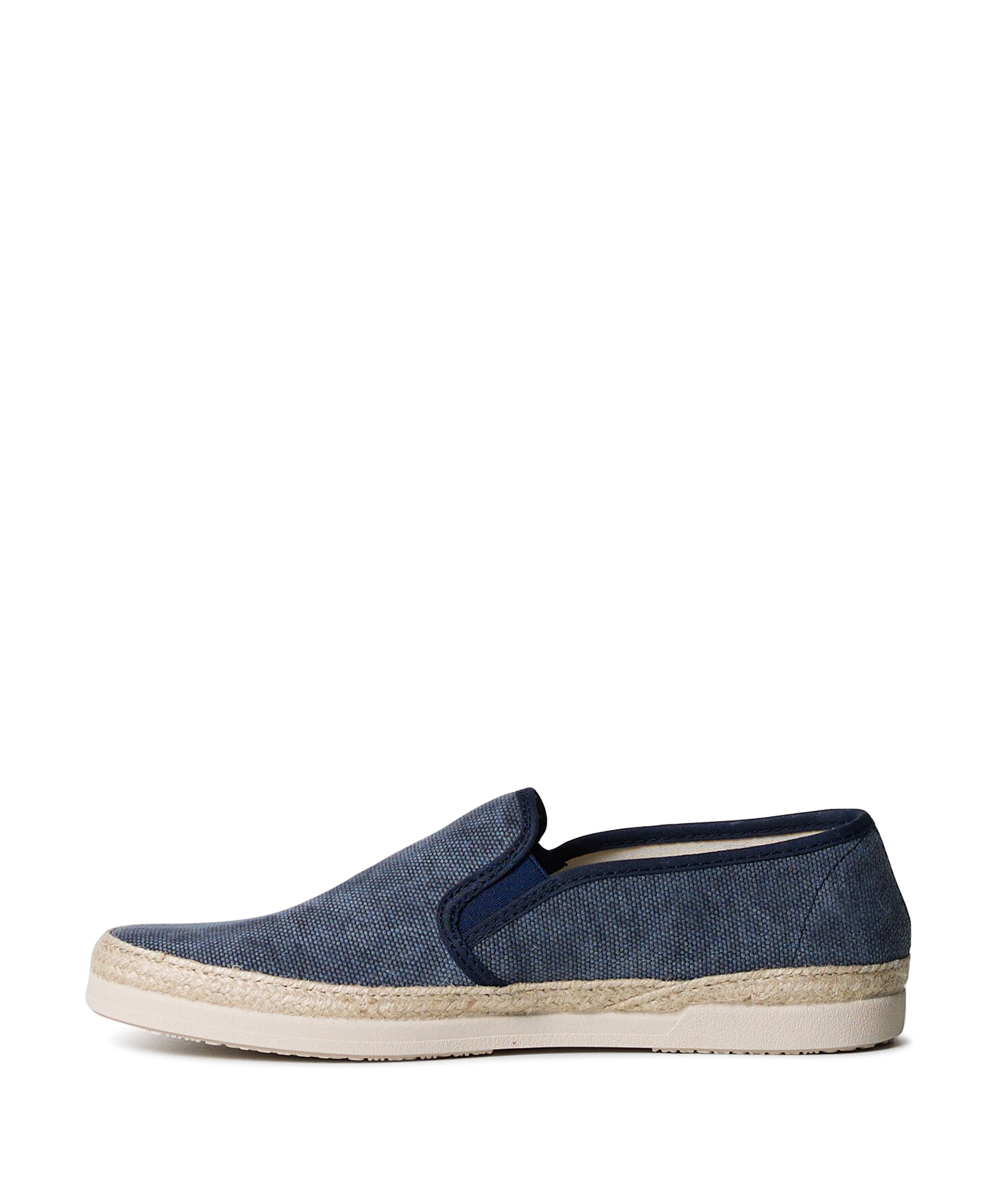 Cypres Heren mocassins Tobias blauw