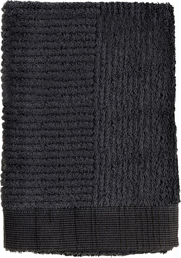 Zone Håndklæde Sort Classic 50x70 cm. Sort