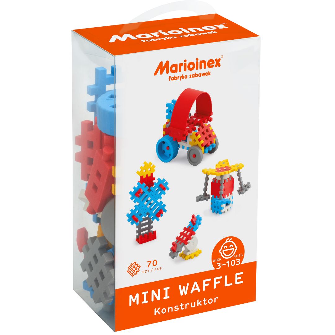 Marioinex mini waffle constructor blue - 70st