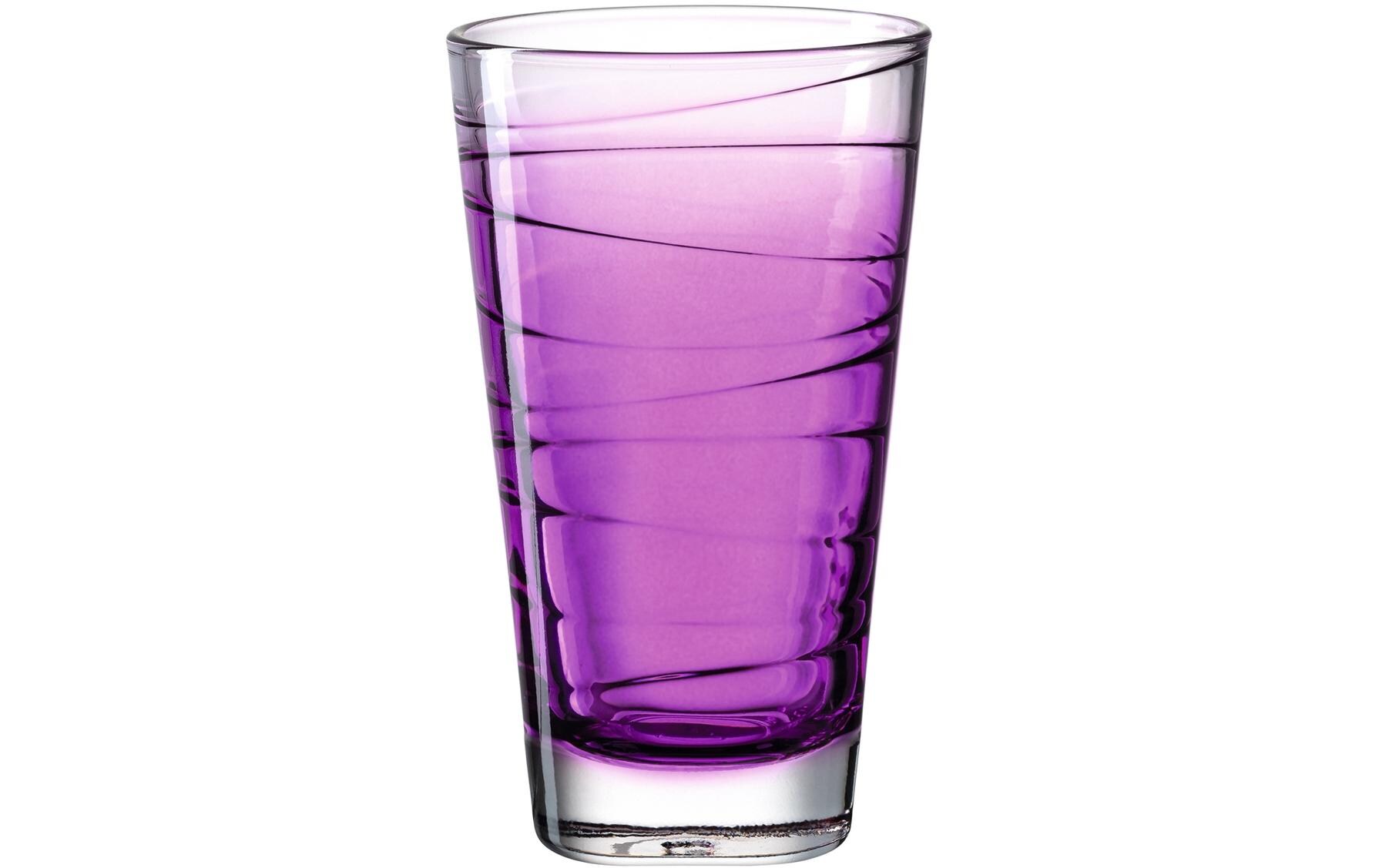 Trinkglas Vario Struttura 280 ml, 6 Stück, ViolettGläser-Set