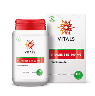 Vitals Vitamine B3 500mg Capsules 100CP