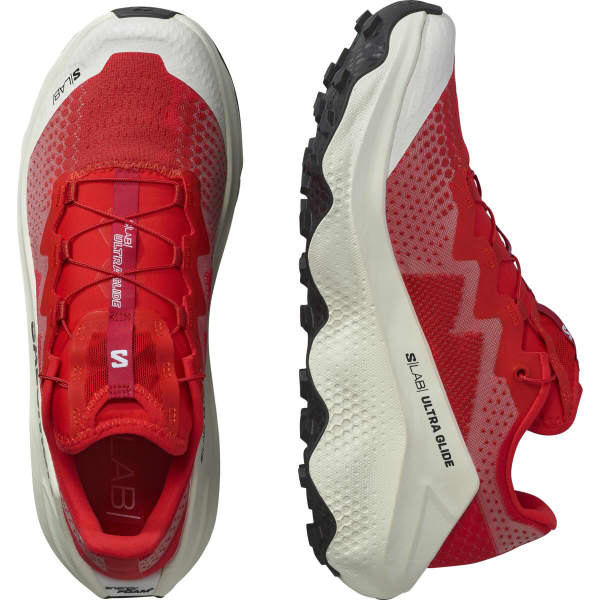 Chaussure trail SALOMON S/LAB ULTRA GLIDE FIERY RED/POMPEIAN RED/VANILLA ICE