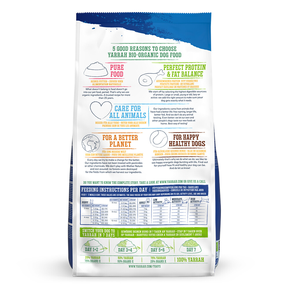 Yarrah Bio Hondenvoer Adult Small Breed Kip2 kg