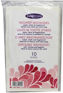 Sweet Care Baby Wegwerpwashandjes 10ST