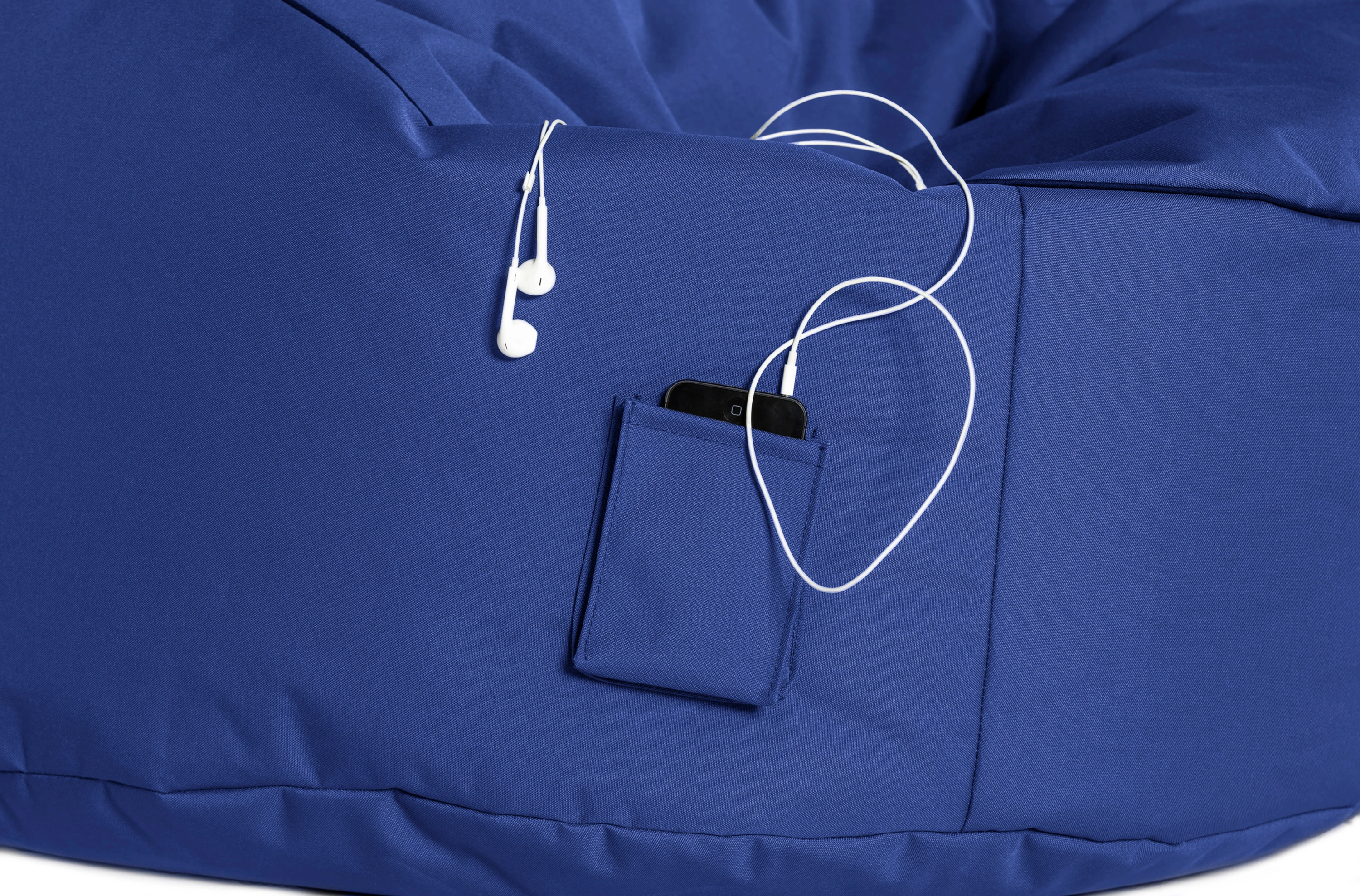 Sitzsack Set BRAVA: Swing & Dot Com (Farbe: dunkelblau)
