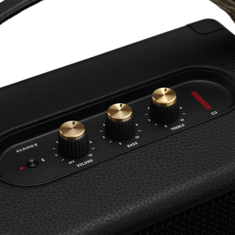 Marshall Kilburn II – compacte Bluetooth-luidspreker met legendarisch design Brass