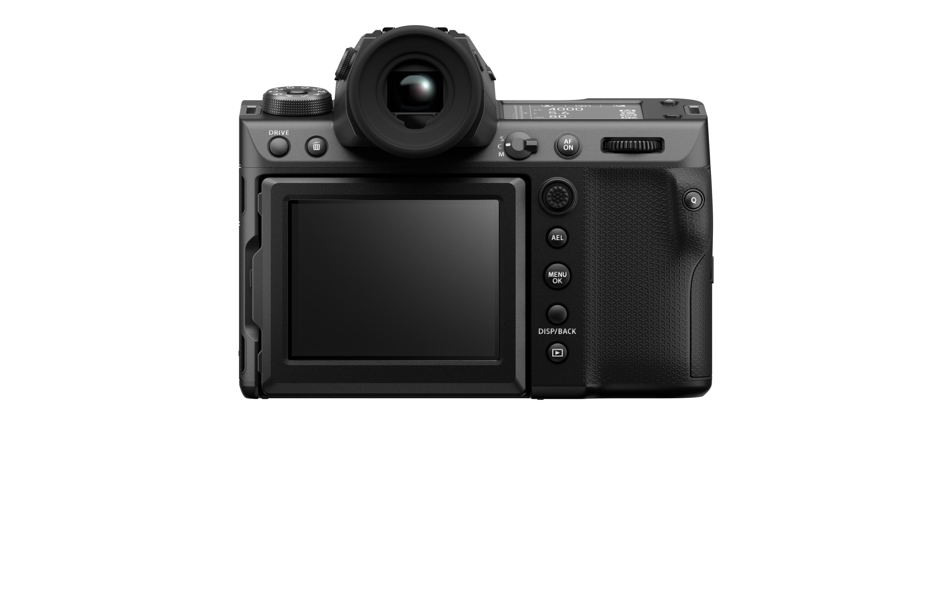 Fotokamera GFX 100 II<br>Flaggschiffmodell mit dem neu entwickelten 102-MP-Hochgeschwindigkeitssensor GFX 102 Mpx CMOS II HS und dem X-Prozessor 5