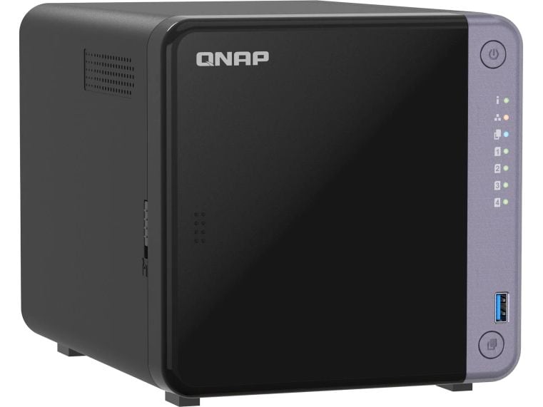 QNAP NAS TS-432X-4G, 4-bay NAS mit 4 Laufwerkschächten