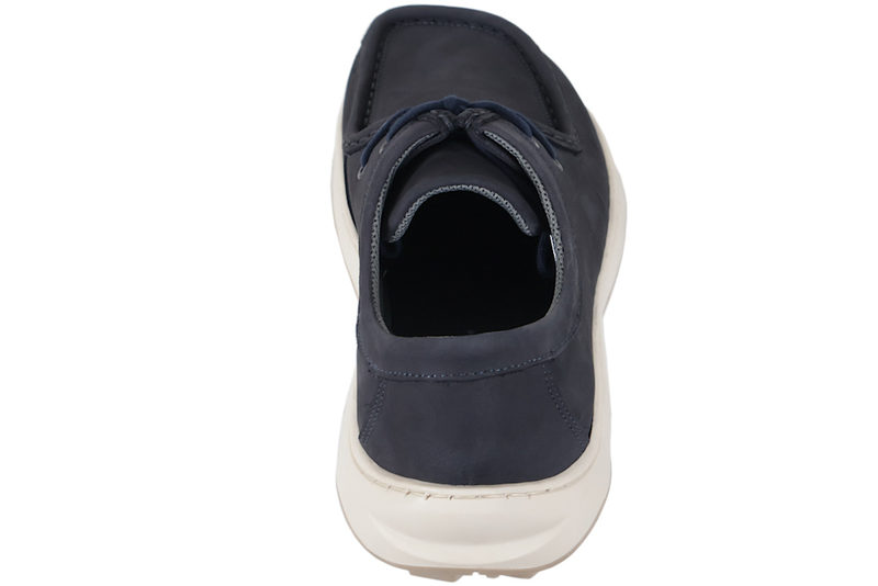 NEW FEET DARK NAVY SKO I NAVYBLÅ OLIERET NUBUCK