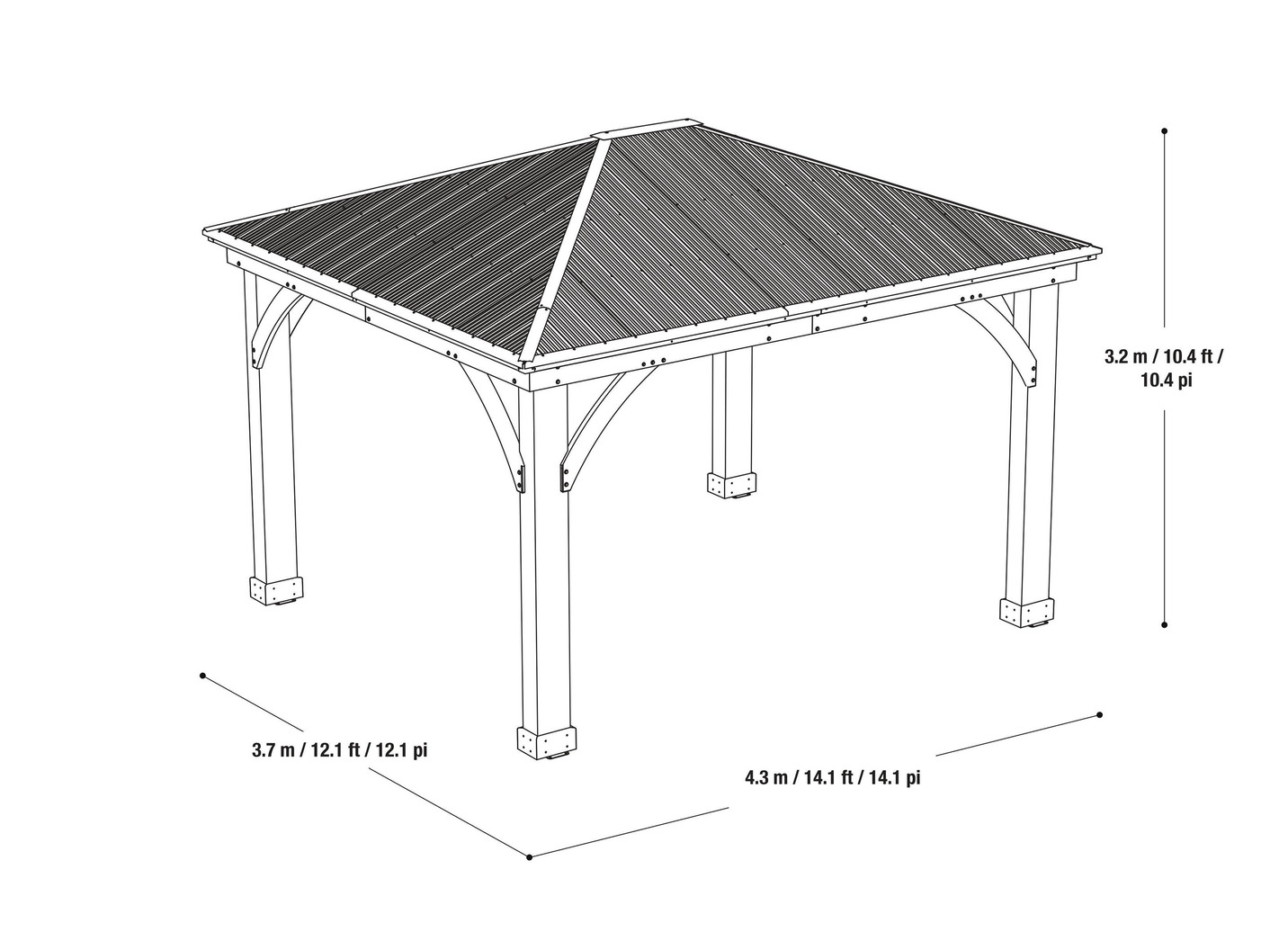 Pavillon Devon: modern, stabil und langlebig