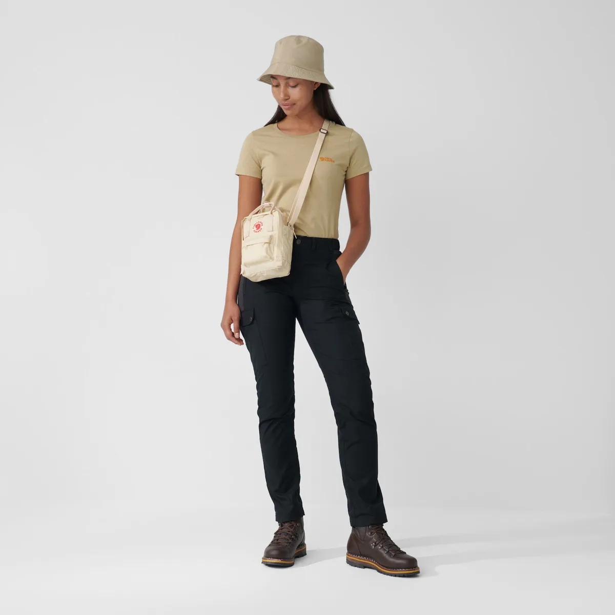 Fjällräven Kånken Sling Frostgreen/Peachpink