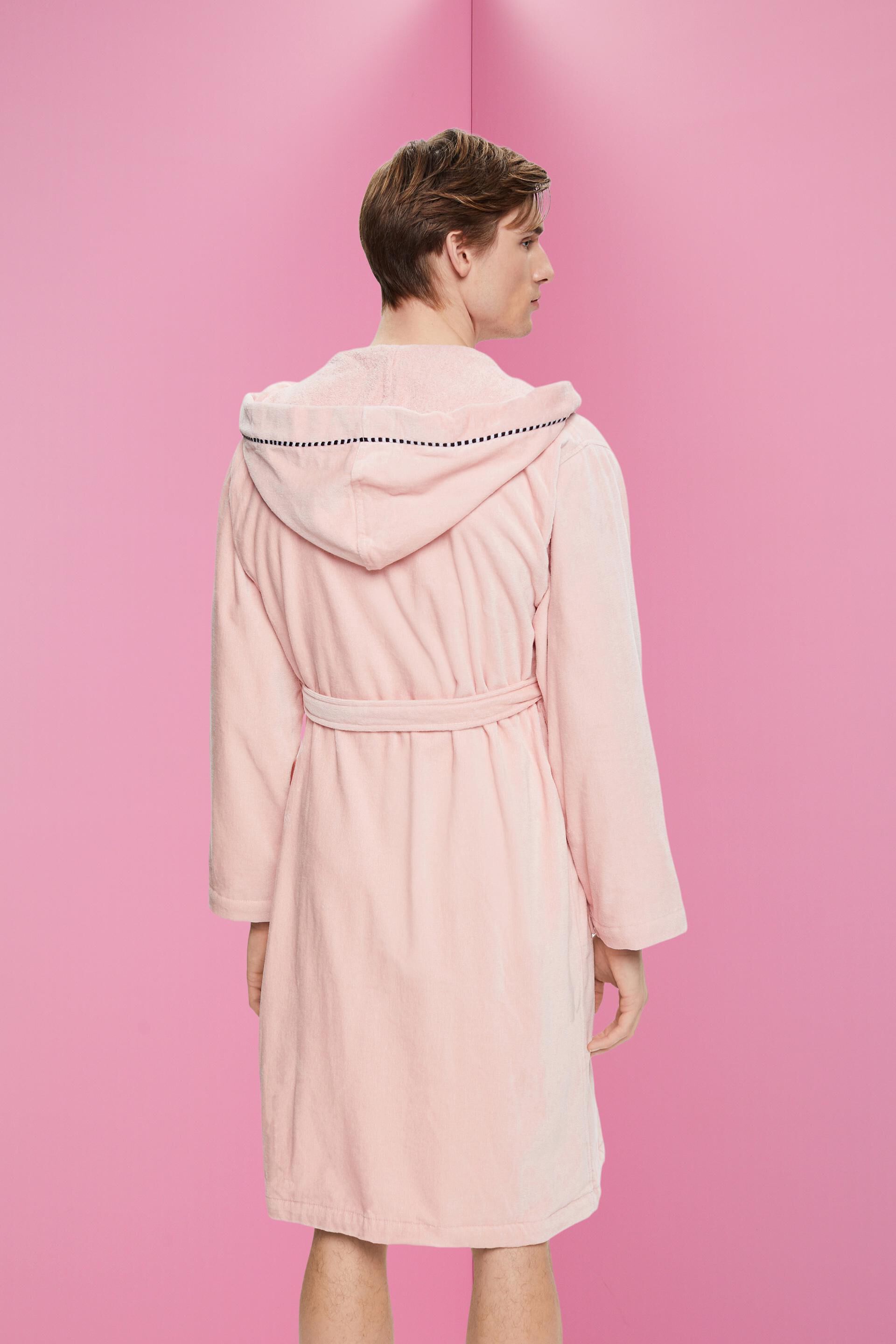 Peignoir en velours, 100% coton