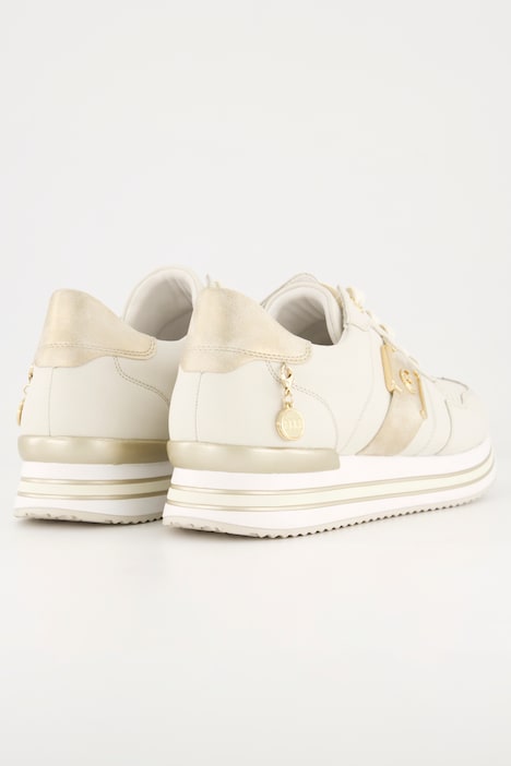 Remonte x Elle Leder-Sneaker, Wechselfußbett, Weite G