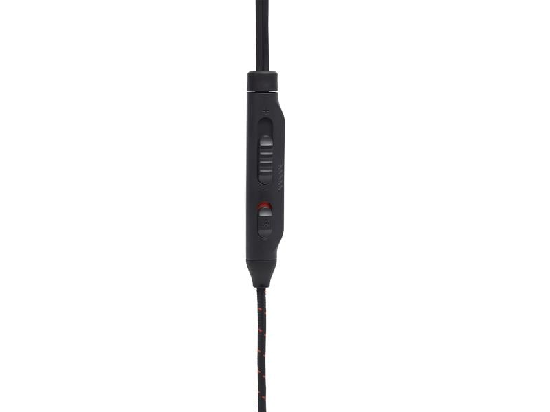 JBL Headset Quantum 50 Schwarz Kabelgebundener In-Ear-Gaming-Kopfhörer mit Lautstärkeregler und Mikrofon-Stummschaltung