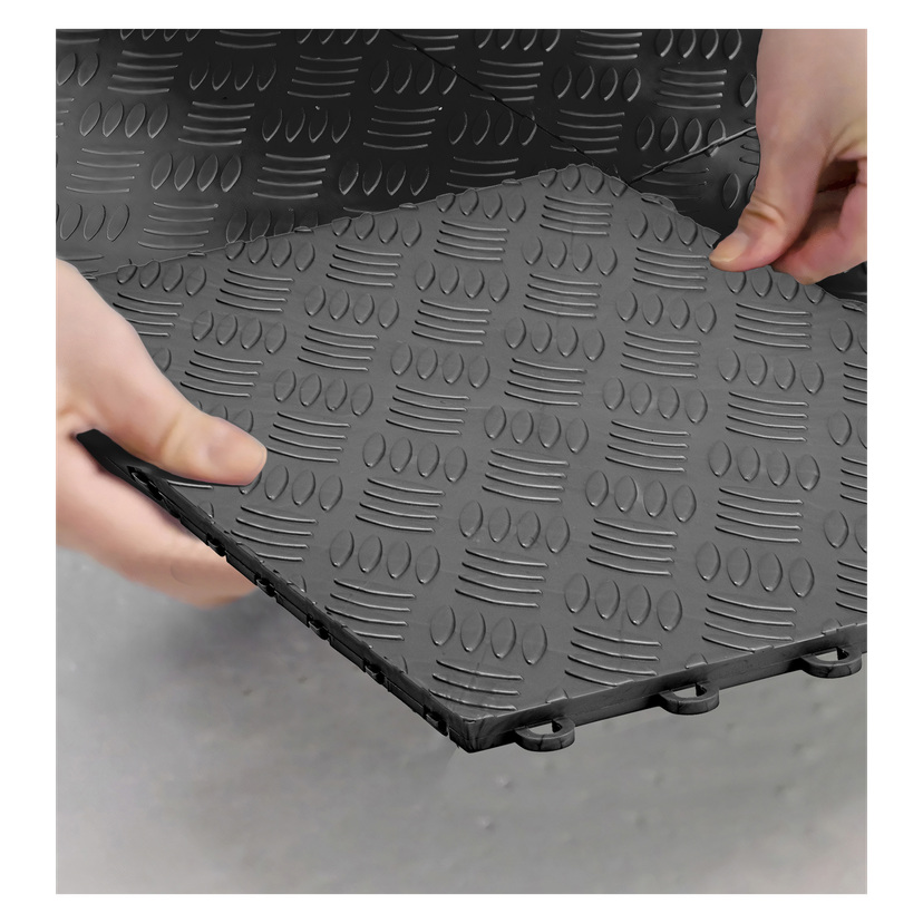 Gulvplater 9-pk 30x30 cm 0,92 m²