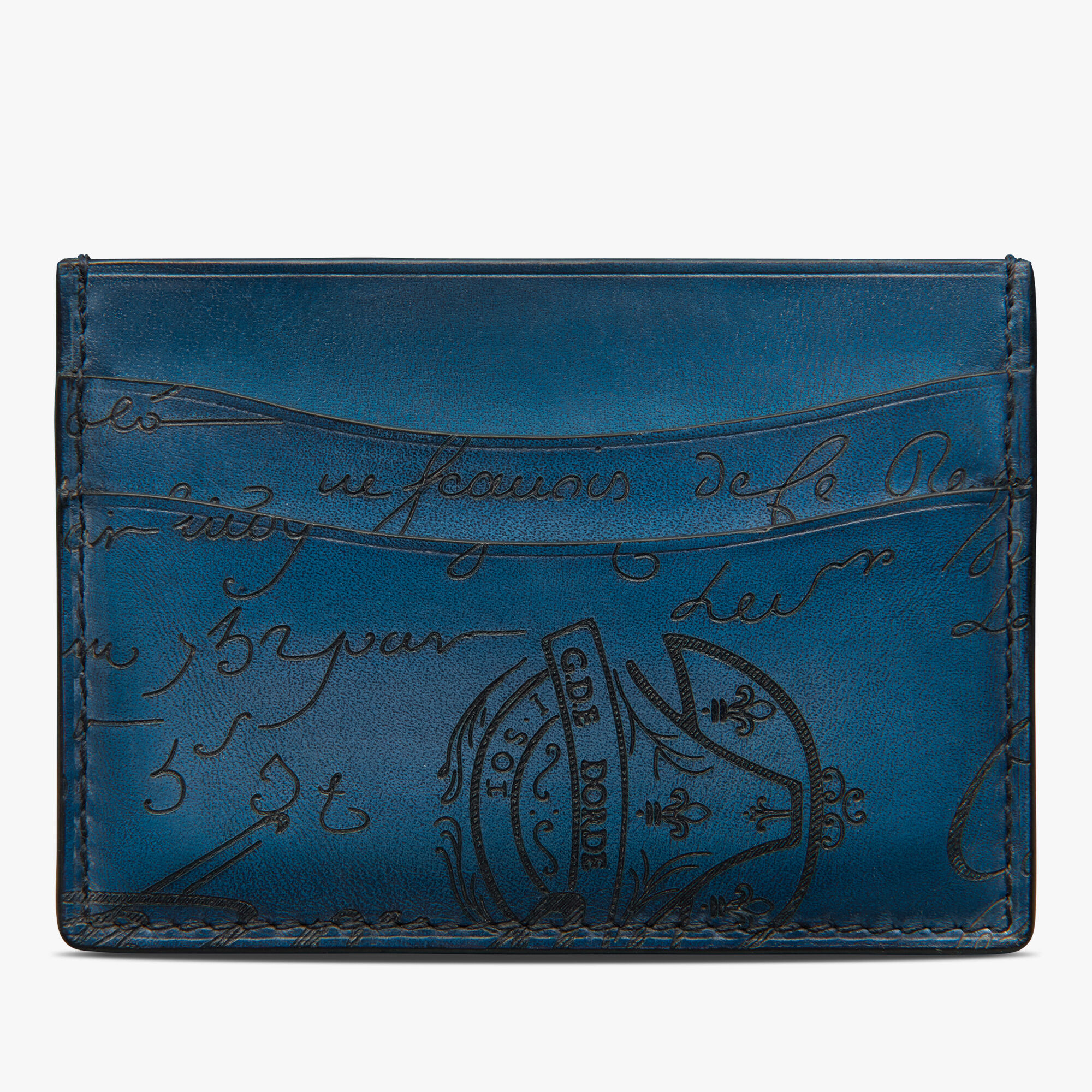 Porte-Cartes Bambou Neo En Cuir Scritto