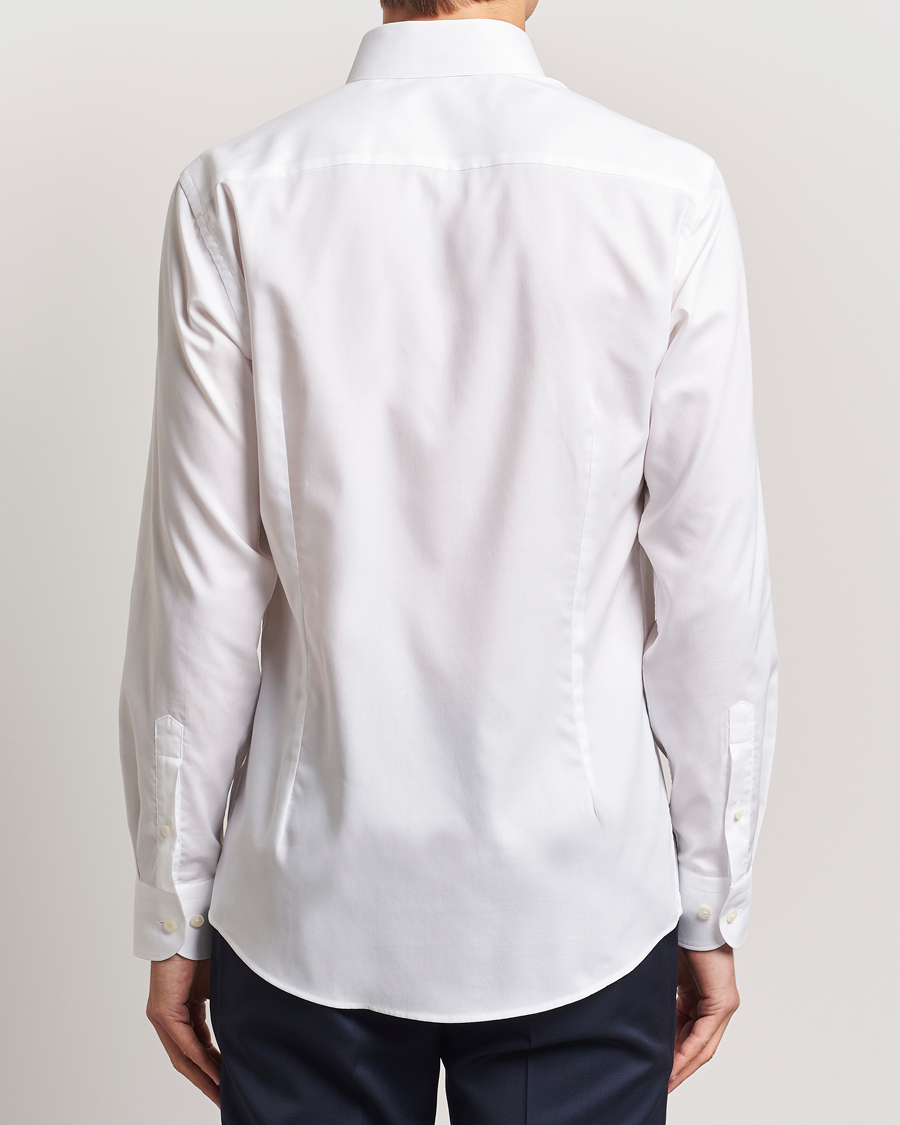 Eton Slim Fit Wrinkle Free Oxford Shirt White