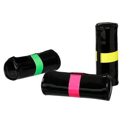 Trousse ronde Fluo Trend - 1 compartiment - 3 coloris disponibles - Viquel