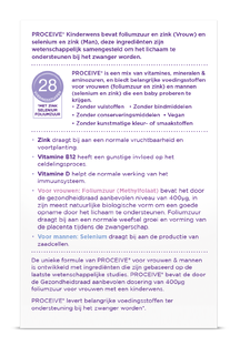 Proceive Kinderwens Duopak Vrouw & Man Capsules 120CP