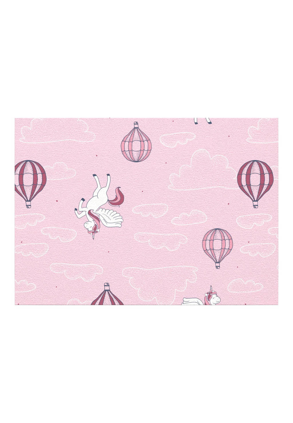 NAME IT romper NBFBODY - set van 3 unicorn roze/wit