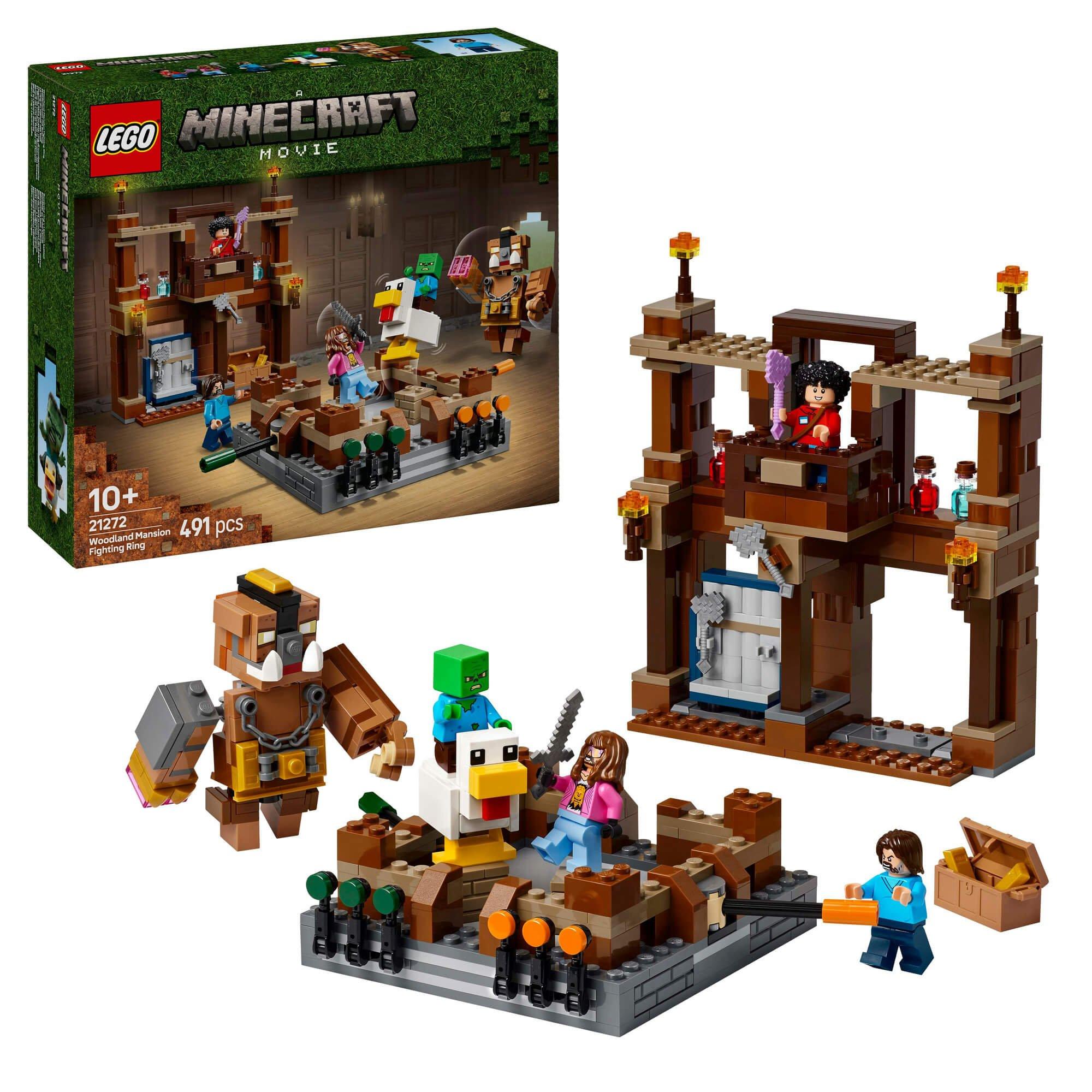 LEGO LEGO Minecraft 21272 Woodland Mansion Fighting Ring