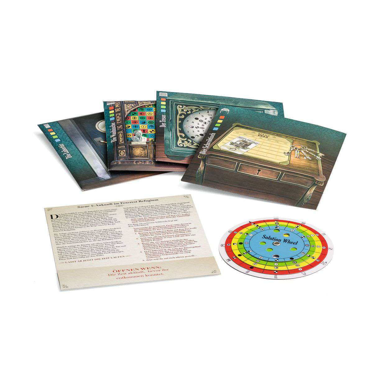 Thinkfun Spiel Escape the Room - Das Geheimnis des Refugiums von Dr. Gravely